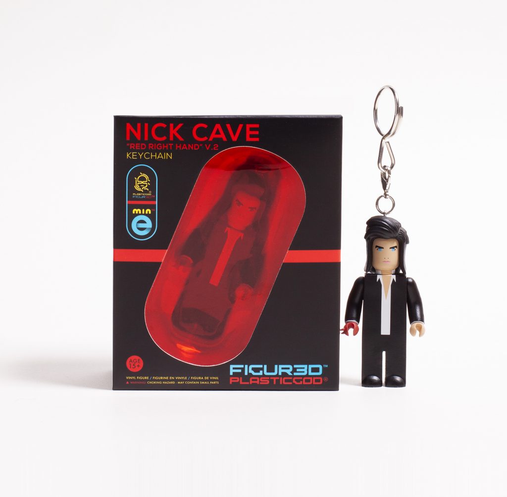 Plasticgod Nick Cave Keychain Figure