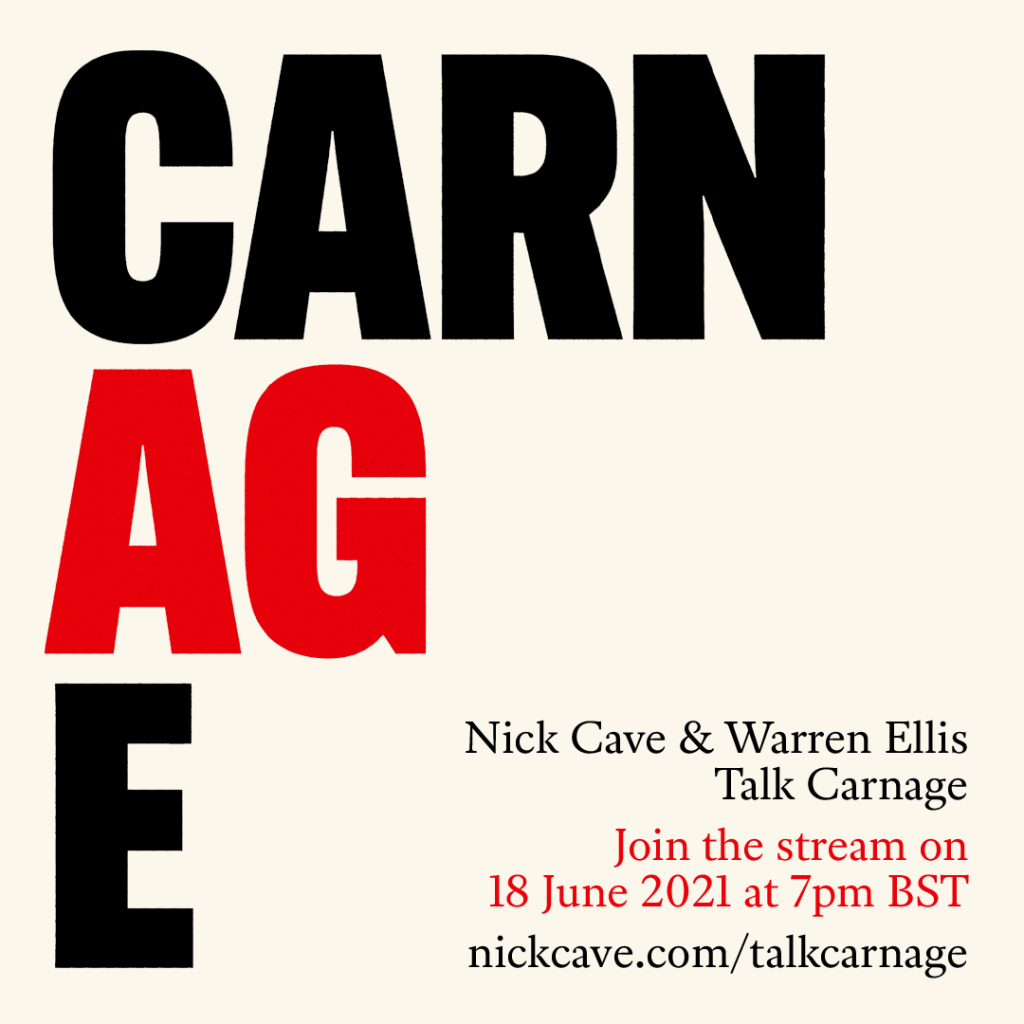 Nick Cave & Warren Ellis Talk Carnage