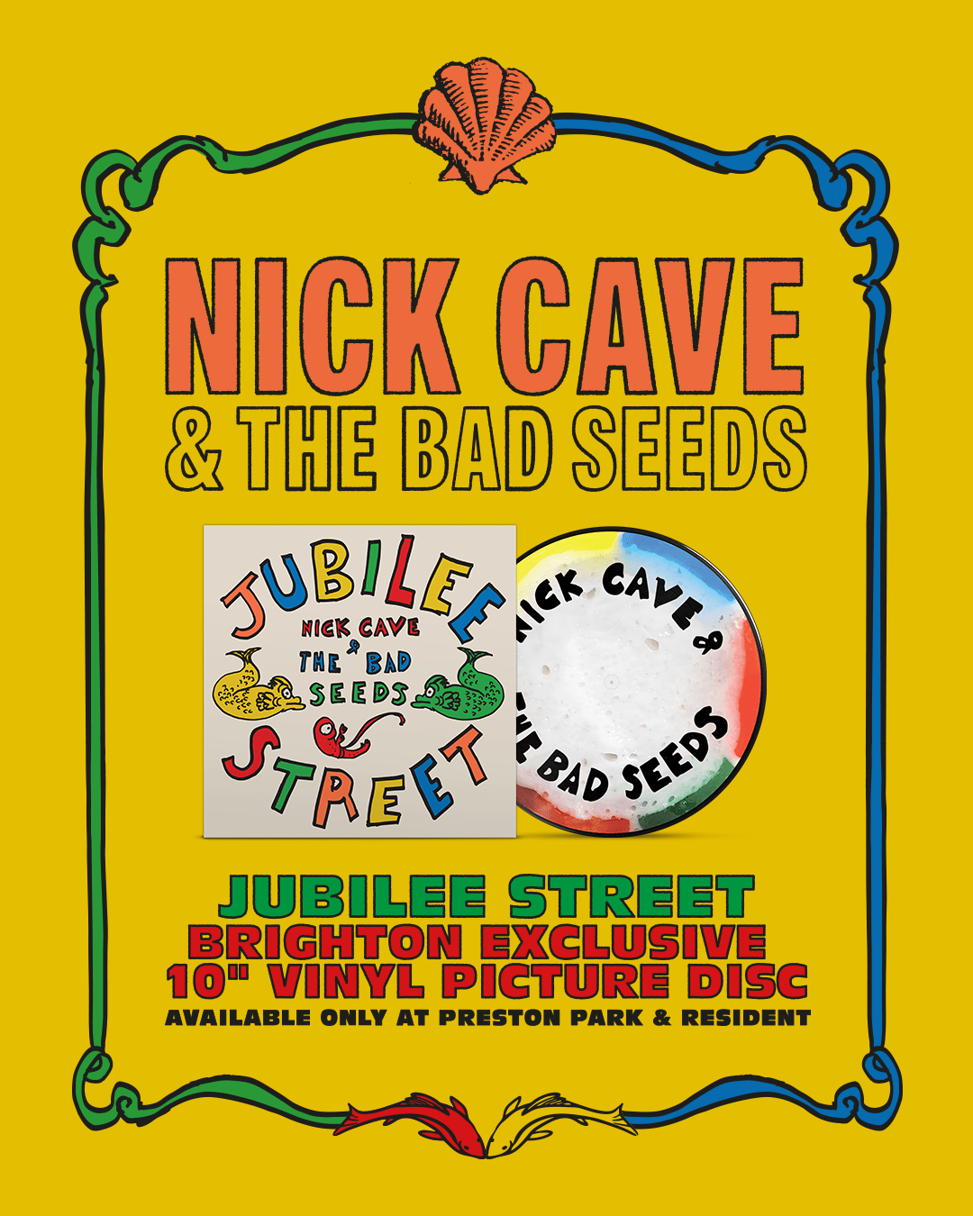 Exclusive Jubilee Street 10″ Picture Disc for Brighton